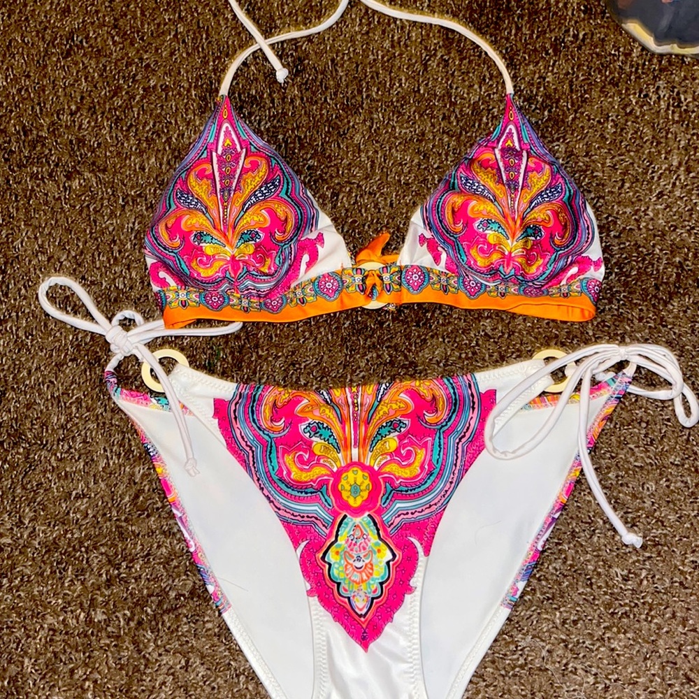 Size small bohemian string bikini